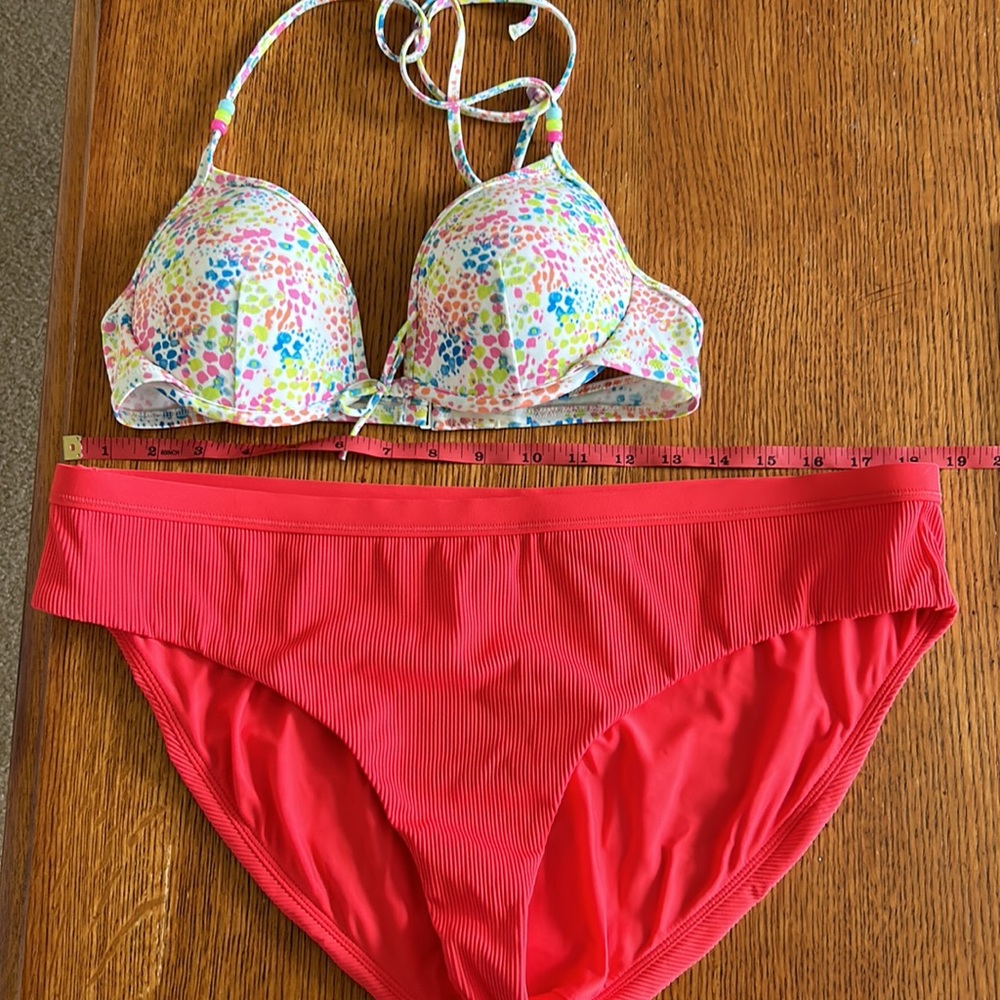 Calia NWOT Women’s Bikini Bottom XL Coral